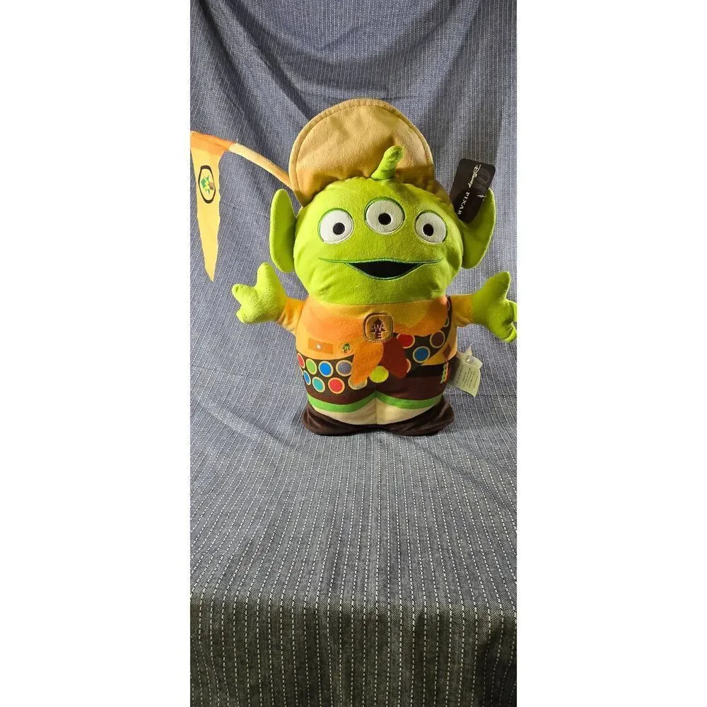 Disney Pixar Toy Story Up Alien Plush Stuffed Pillow Buddy - Super Soft Polyeste